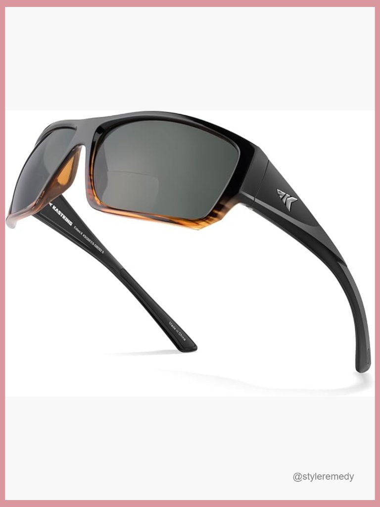 Bi-Focal Polarized Sports Sunglasses With Magnification
